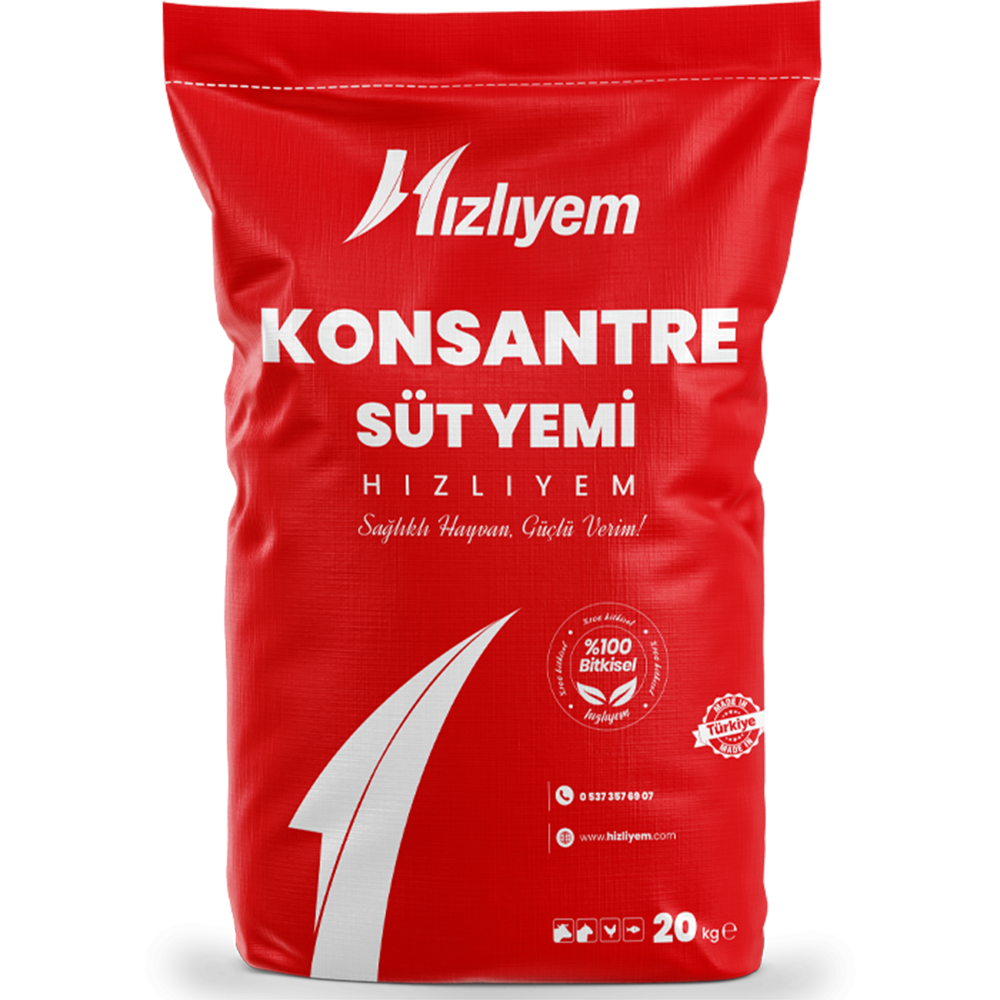 Hızlı Yem 38 HP Konsantre Süt Yemi